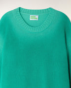 Pull Col Rond Effet Spray