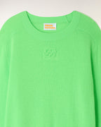 Pull Col Rond Logo Relief