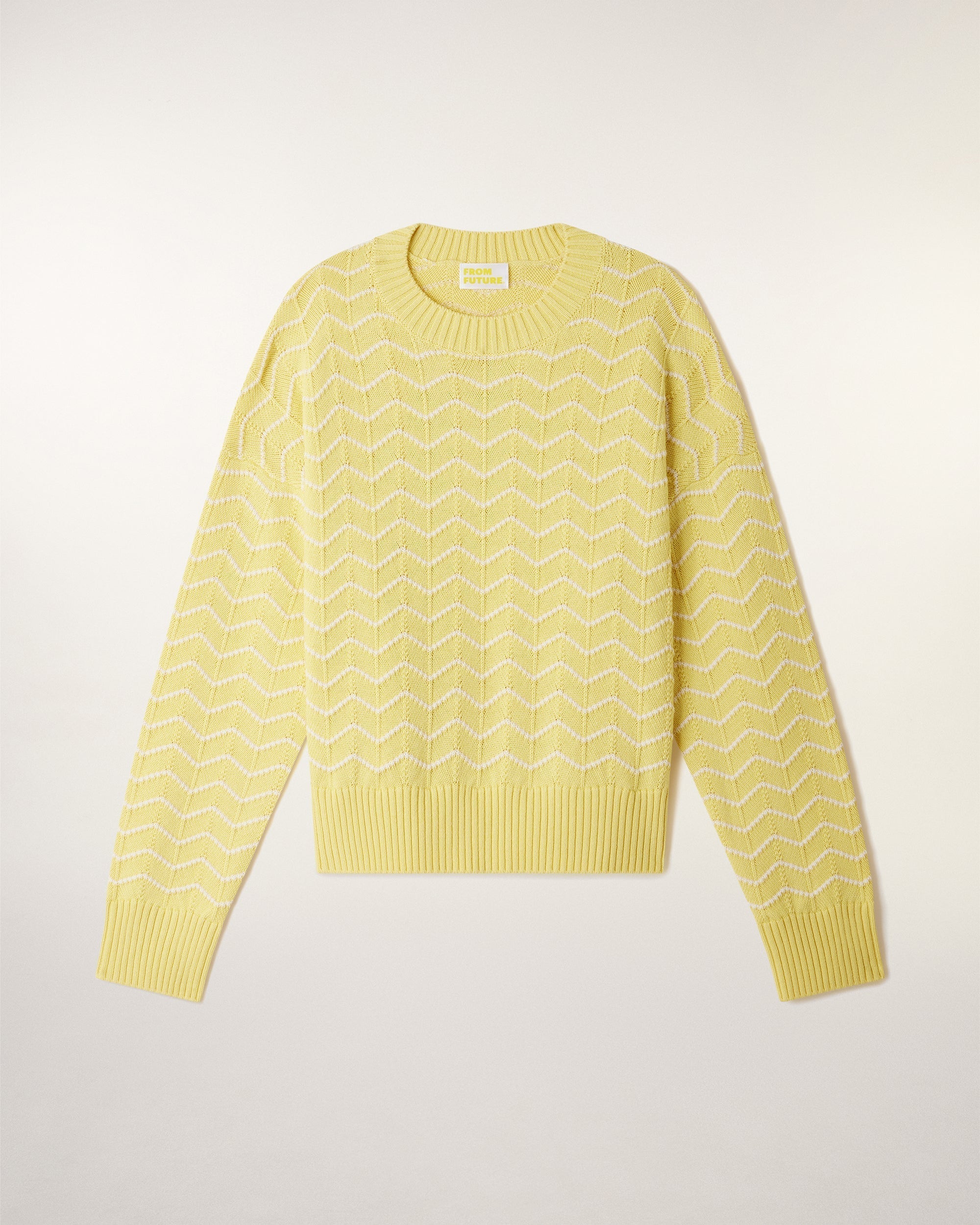 Pull Col Rond Bicolore
