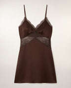 Robe Courte Bretelles À Dentelles
