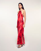Robe Longue Bretelles Dos Nu