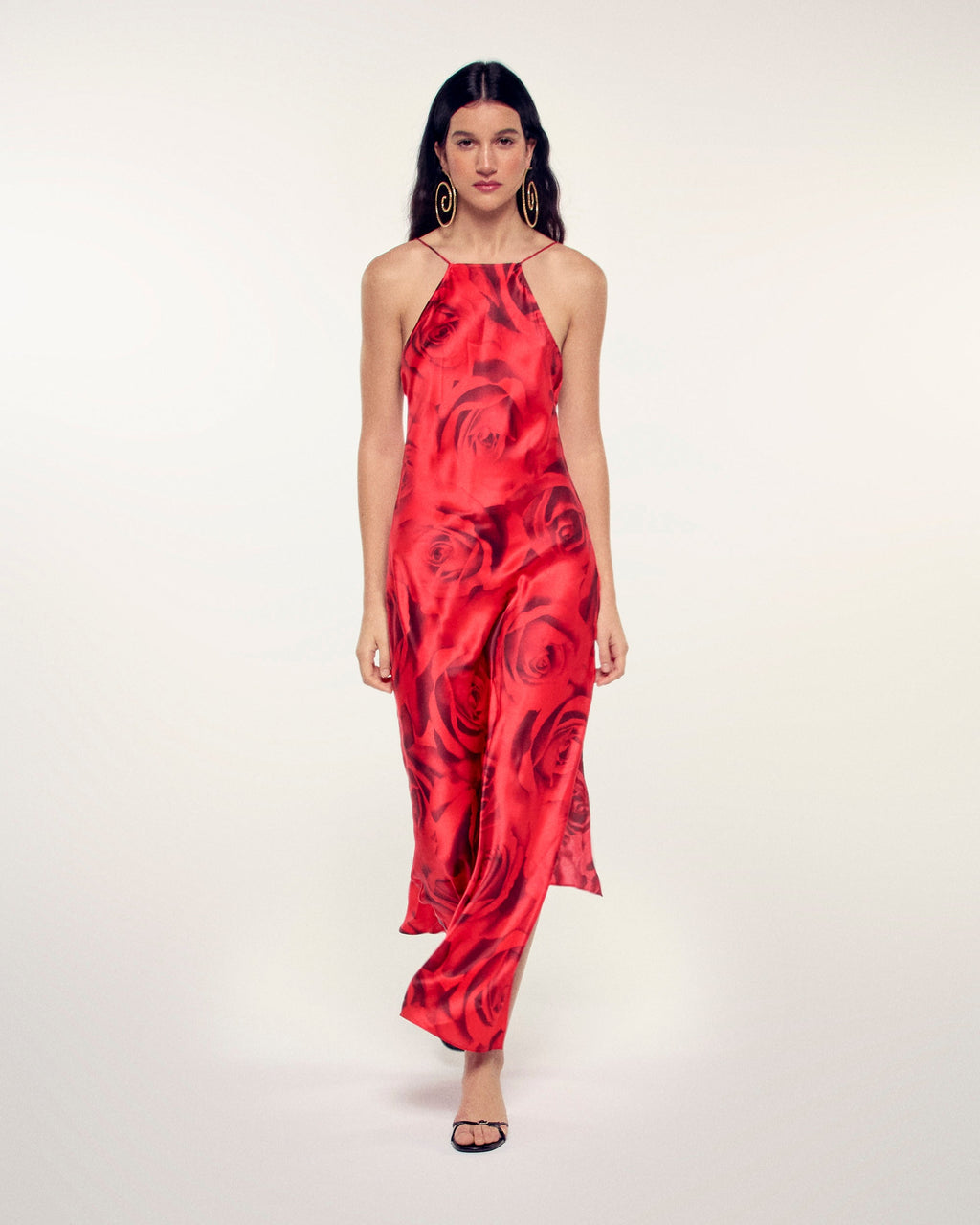 Robe Longue Bretelles Dos Nu