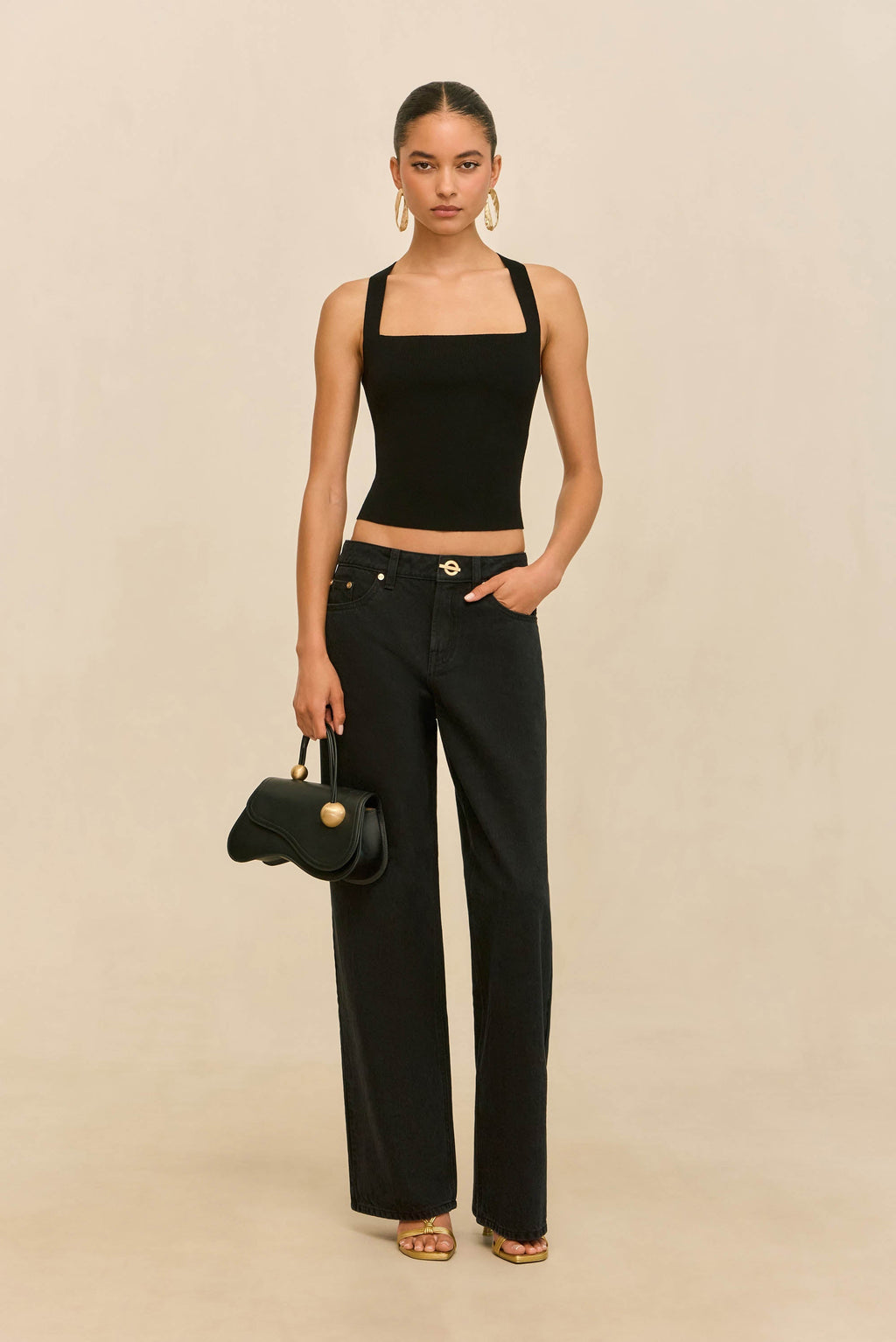 Top Crawford - Black