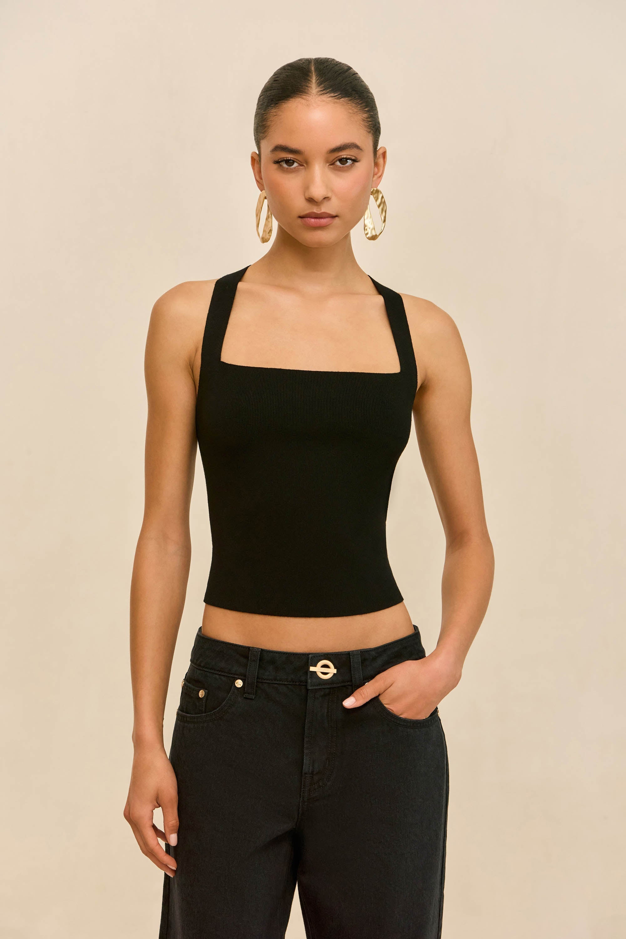 Top Crawford - Black