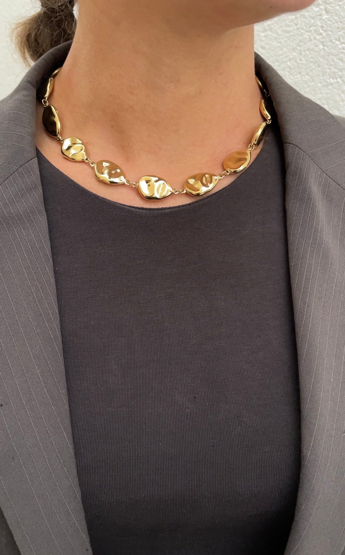 Collier Hammered Pieces