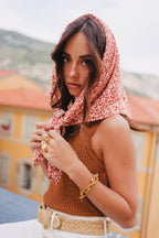 Foulard Melba Rouge
