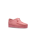 Clarks - Chaussures Wallabee - Bright Pink Sde - Femme