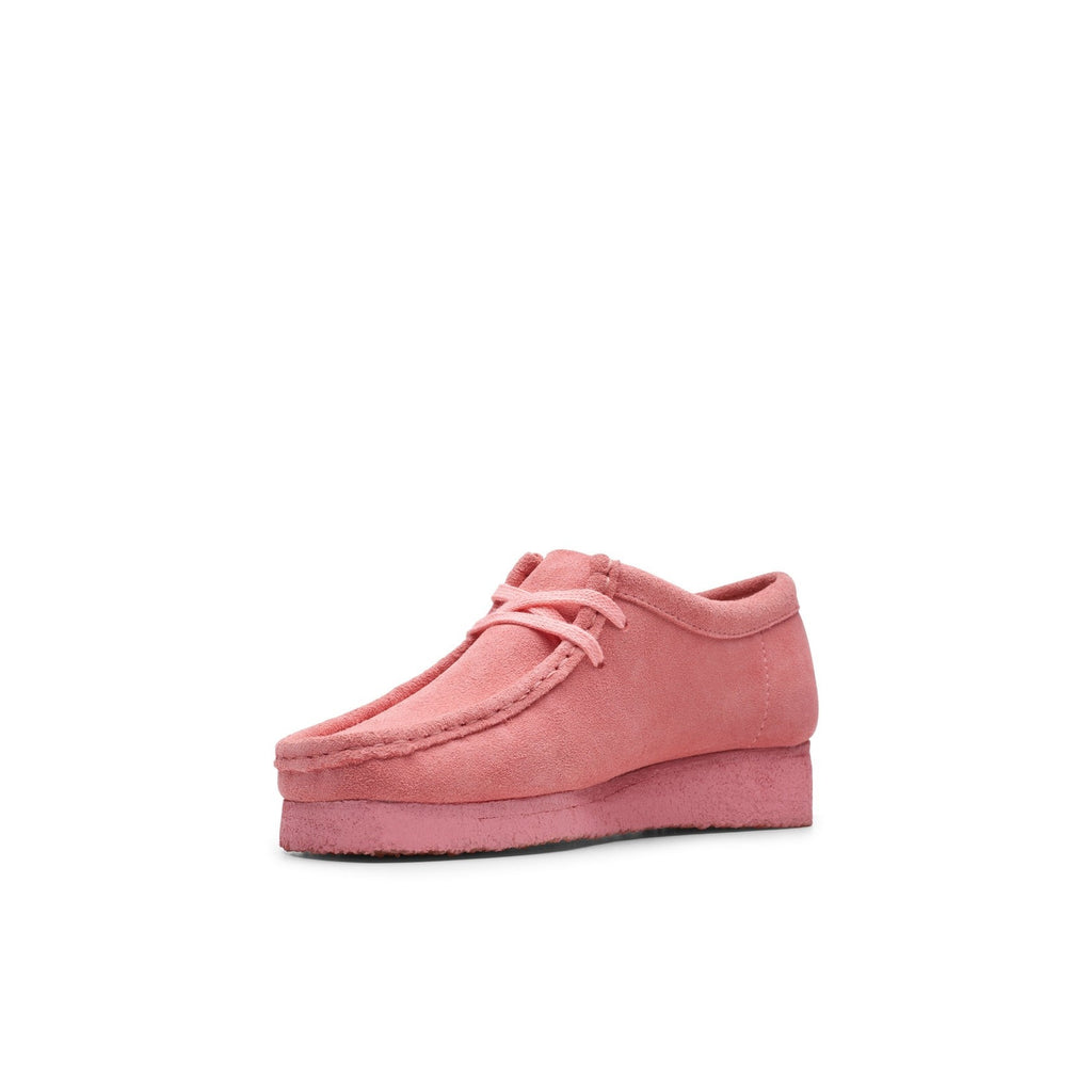 Clarks - Chaussures Wallabee - Bright Pink Sde - Femme