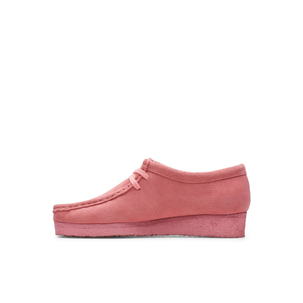 Clarks - Chaussures Wallabee - Bright Pink Sde - Femme