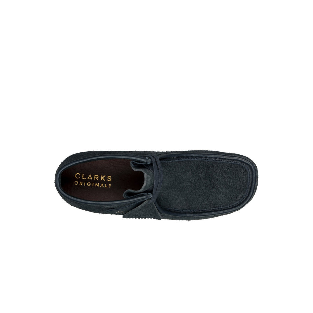Clarks - Bottes Wallabee Boot - Navy Hairy Suede - Homme