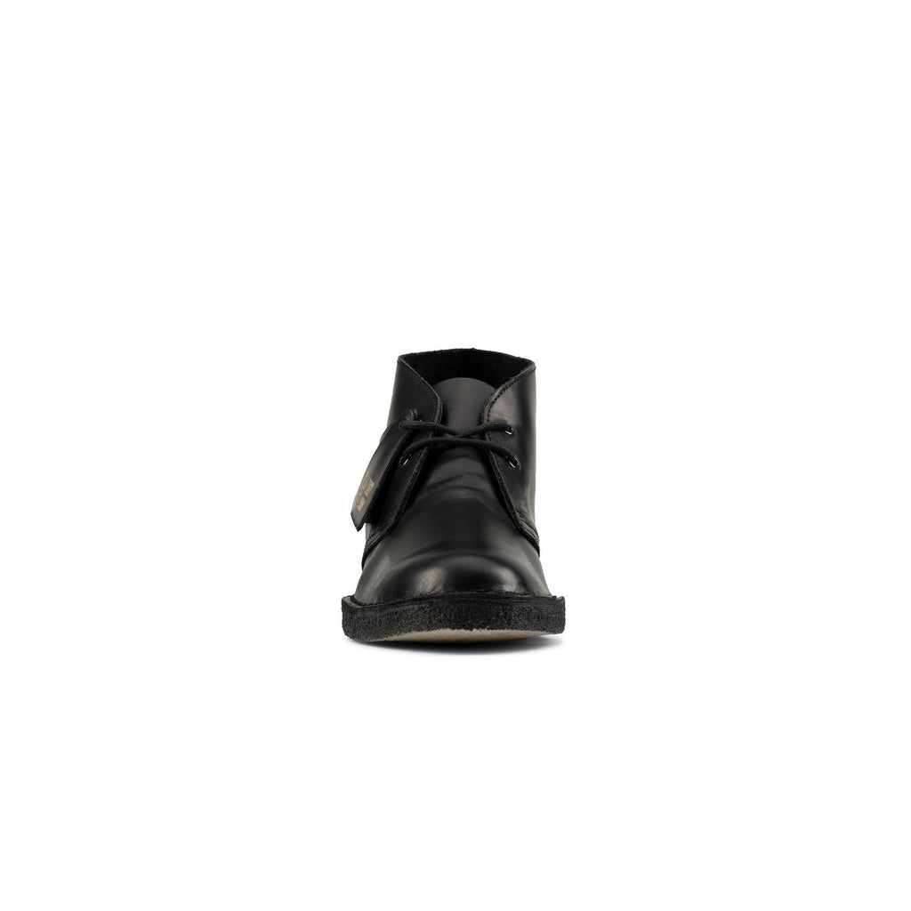 Clarks - Bottes Desert Boot - Black Polished - Homme