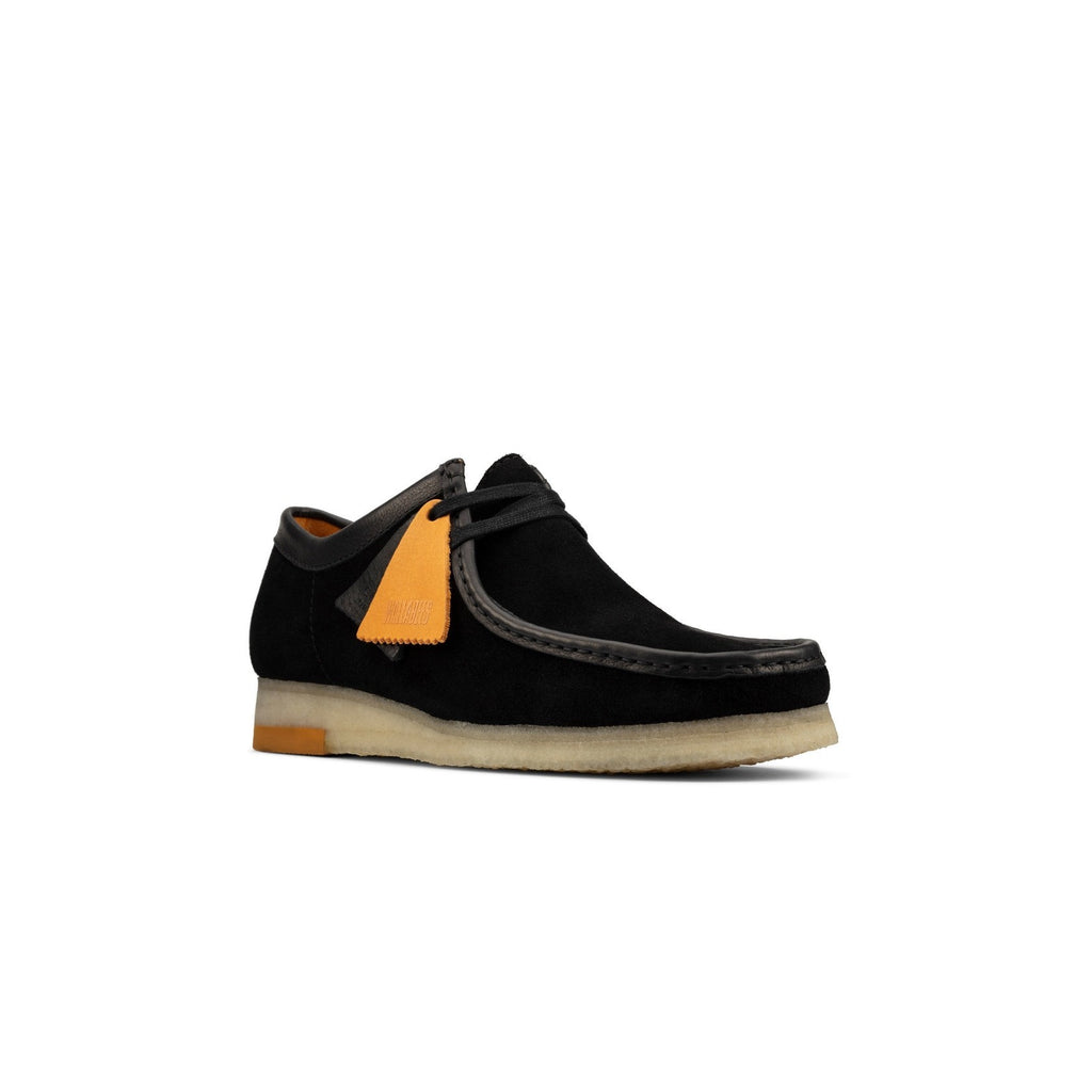 Clarks - Chaussures Wallabee - Black Combi - Homme