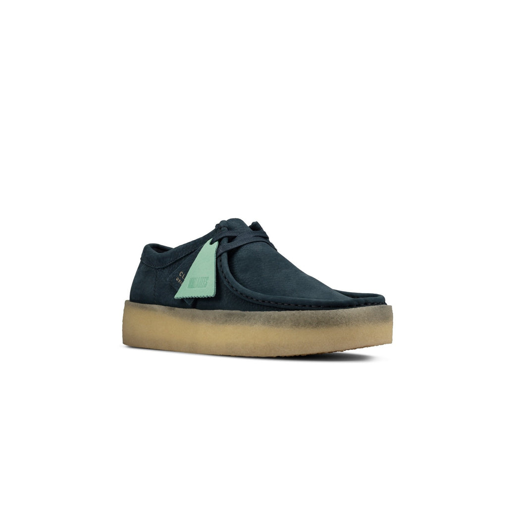 Clarks - Chaussures Wallabee Cup - Blue Nubuck - Homme