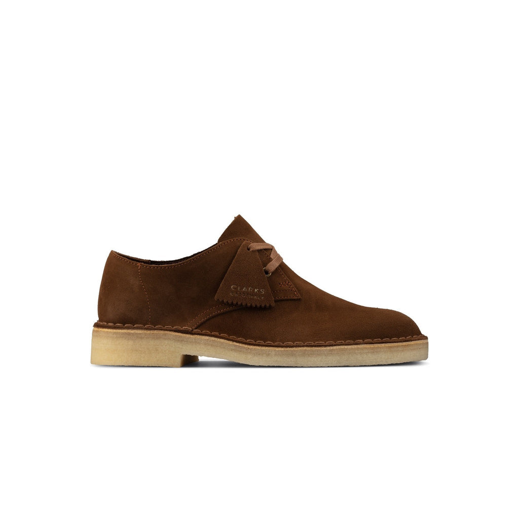 Clarks - Chaussures Desert Khan - Cola Suede - Homme