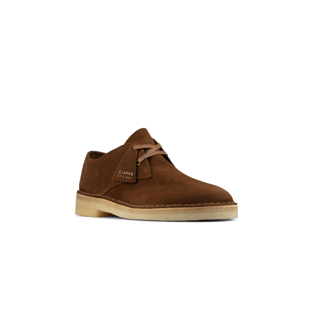 Clarks - Chaussures Desert Khan - Cola Suede - Homme