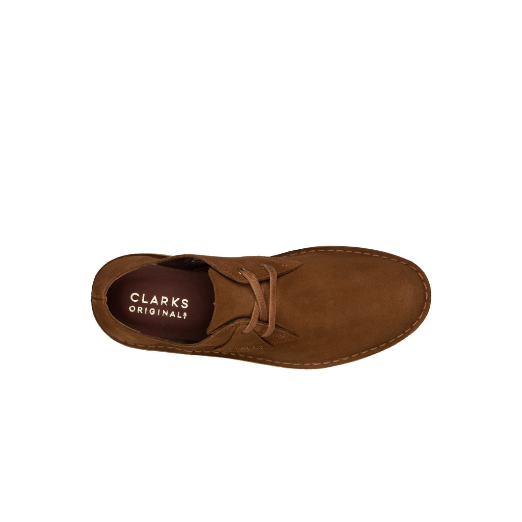 Clarks - Chaussures Desert Khan - Cola Suede - Homme