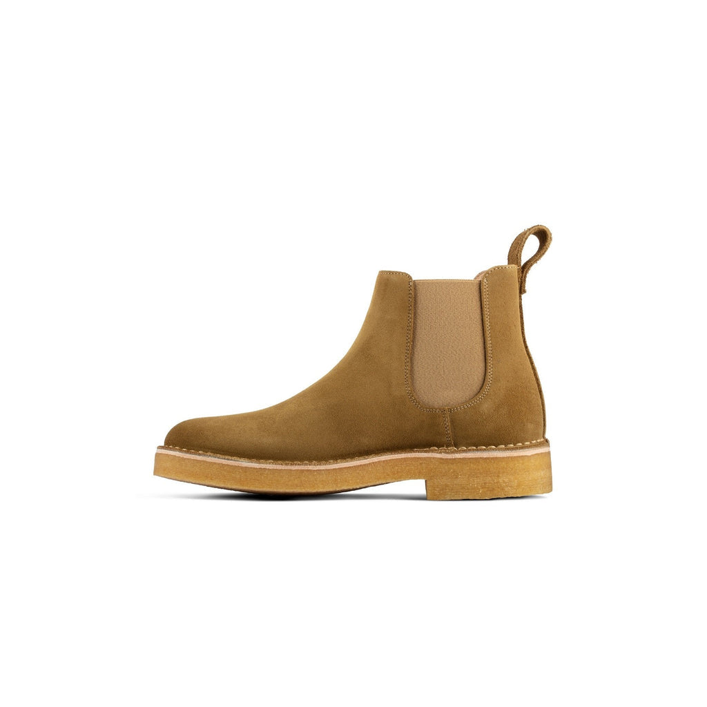Clarks - Bottes Desertchelsea2 - Olive Suede - Homme