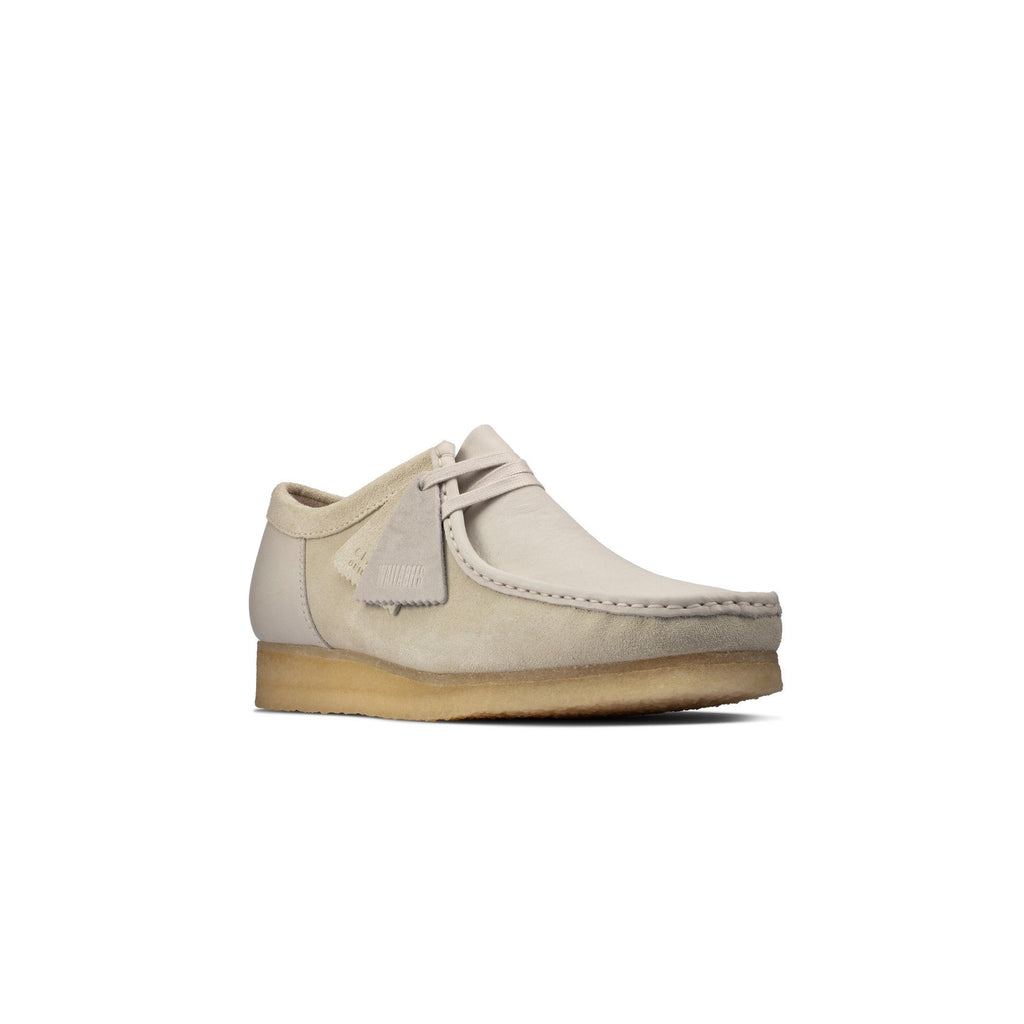 Clarks - Chaussures Wallabee 2Clr - White Combi - Homme