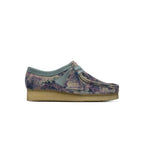Clarks - Chaussures Wallabee - Blue Print - Femme