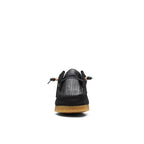 Clarks - Chaussures Wallabee - Black Raffia - Femme