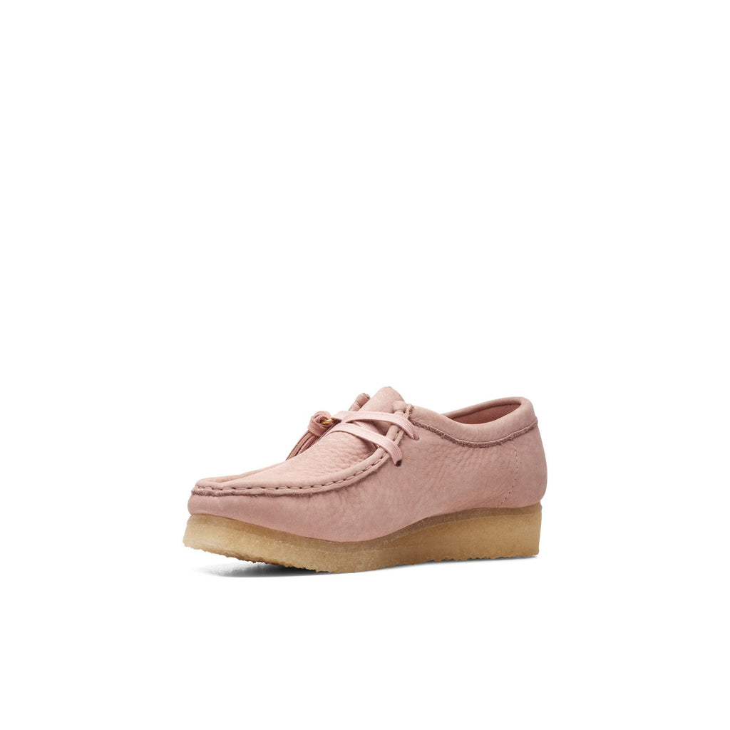 Clarks - Chaussures Wallabee - Blush Pink Lea - Femme