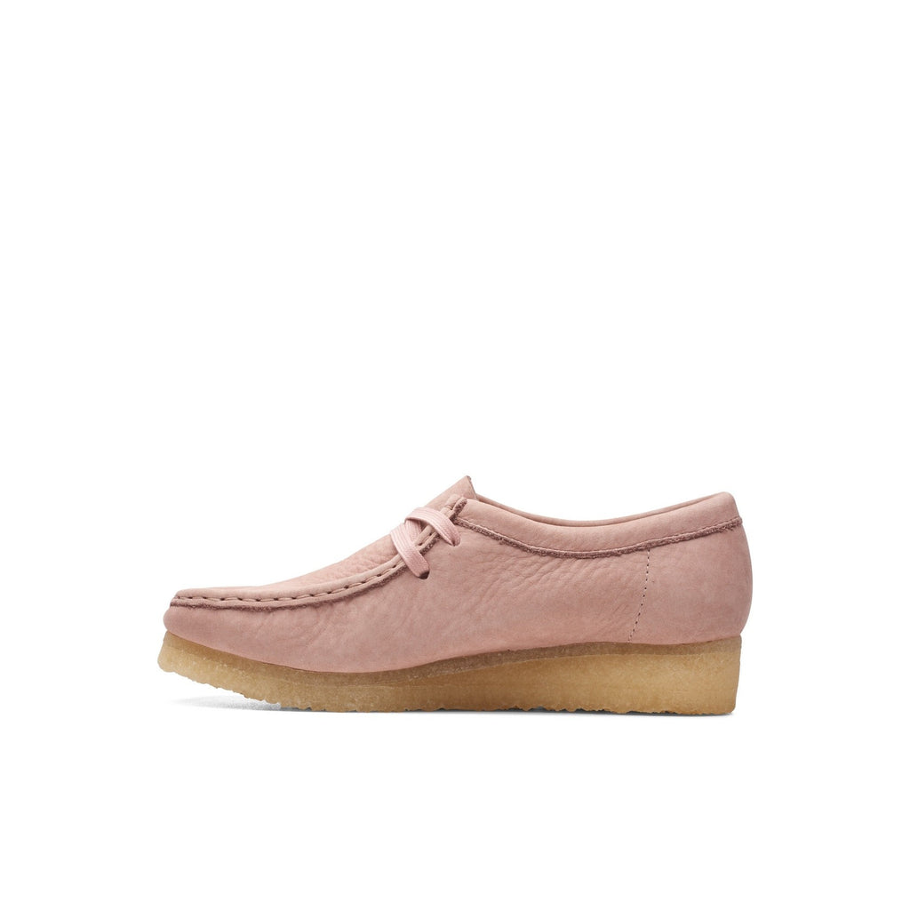 Clarks - Chaussures Wallabee - Blush Pink Lea - Femme