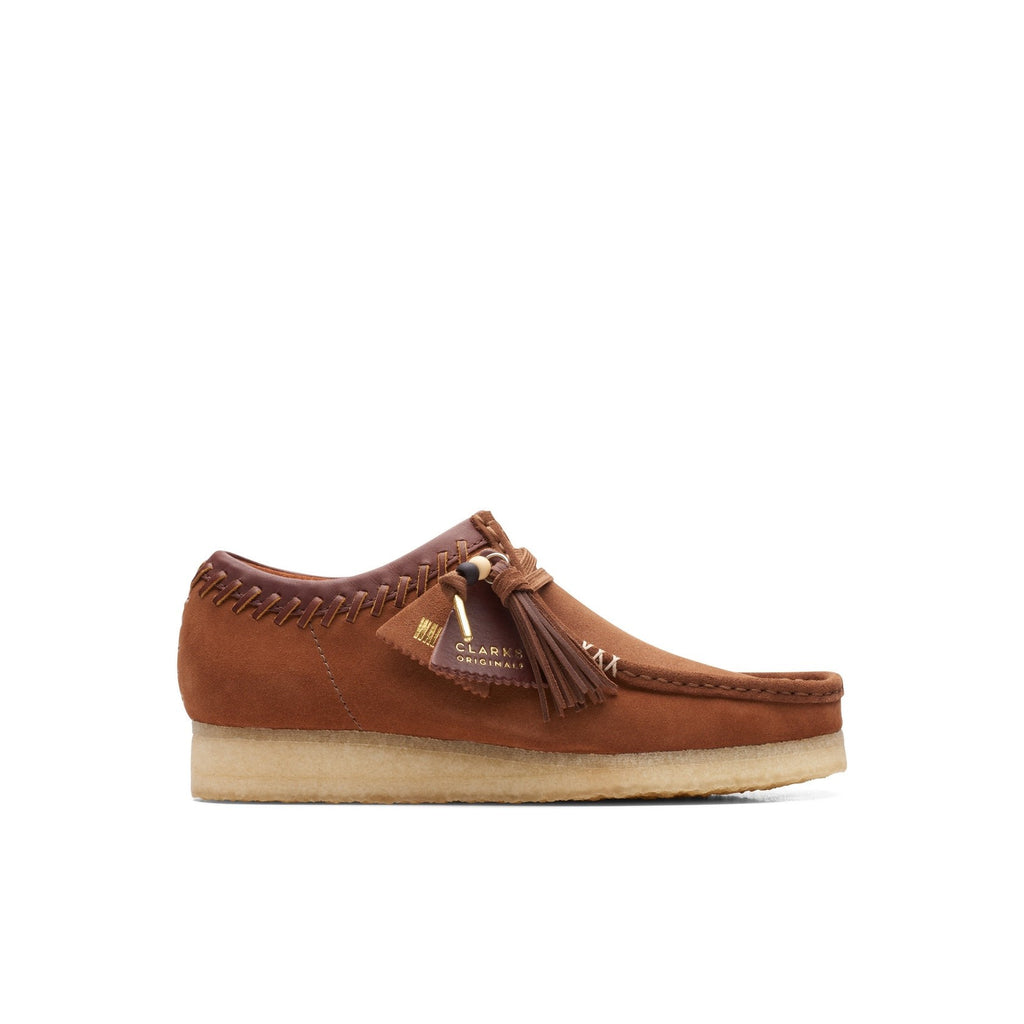 Clarks - Chaussures Wallabee - Dark Tan Combi - Homme