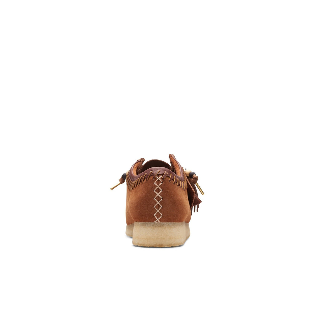 Clarks - Chaussures Wallabee - Dark Tan Combi - Homme