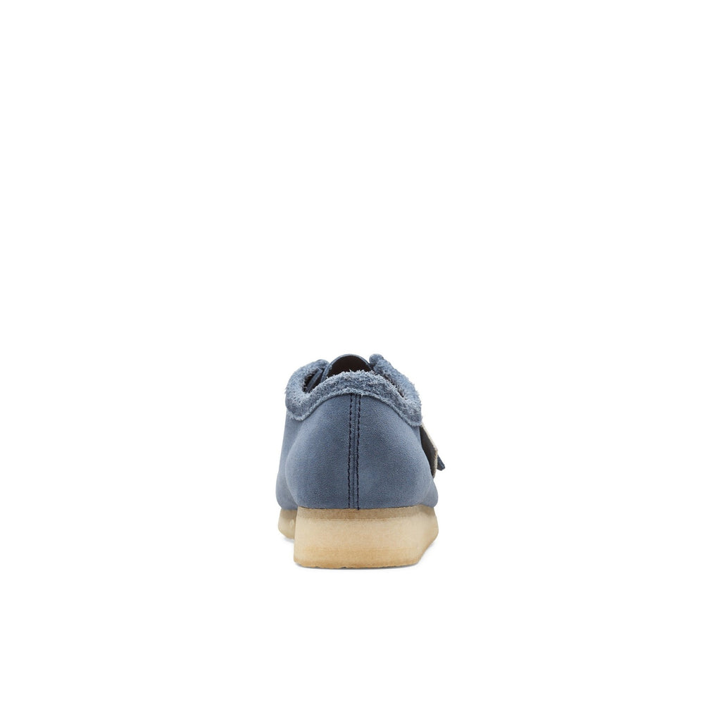 Clarks - Chaussures Wallabee - Blue Suede - Homme