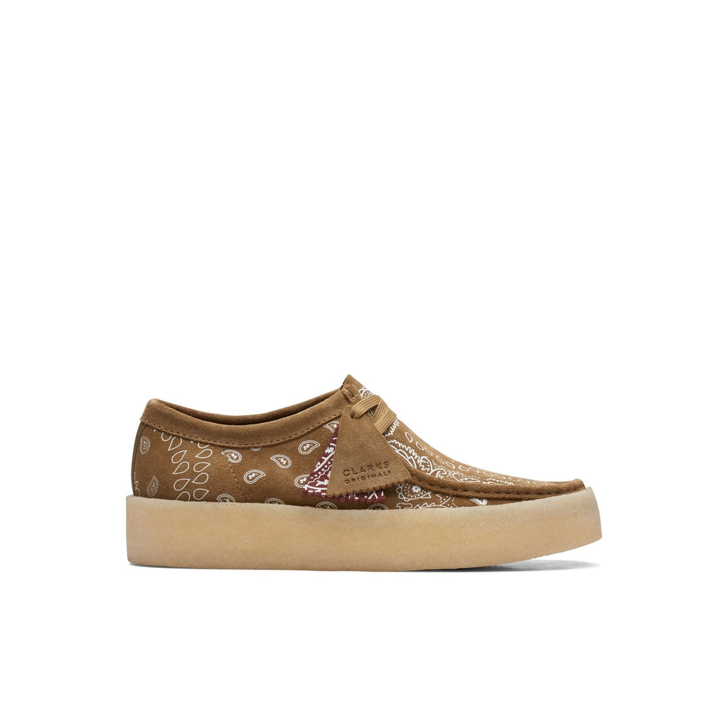 Clarks - Chaussures Wallabee Cup - Dark Olive Print - Homme