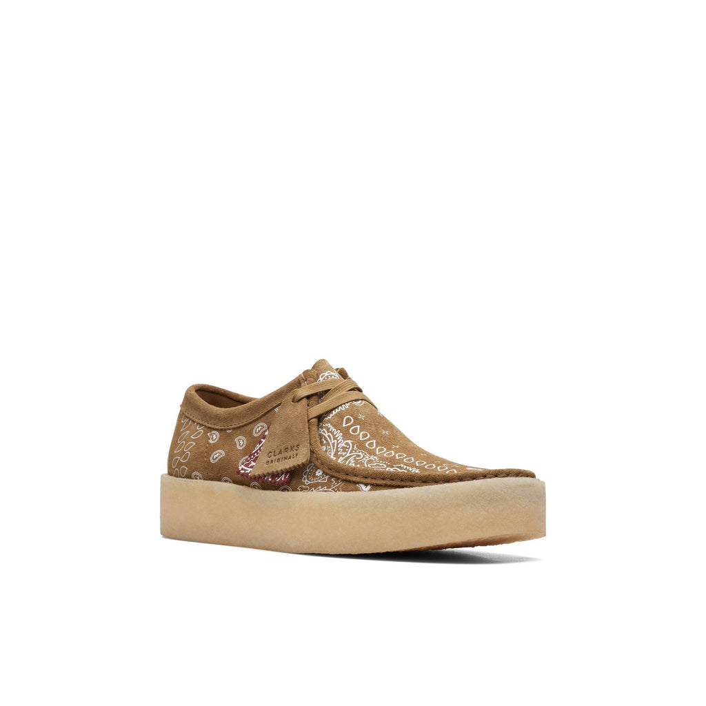 Clarks - Chaussures Wallabee Cup - Dark Olive Print - Homme