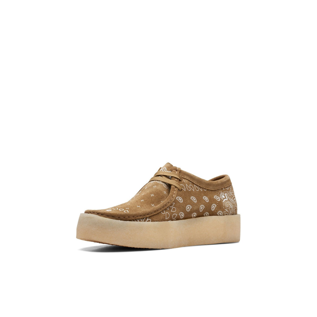 Clarks - Chaussures Wallabee Cup - Dark Olive Print - Homme