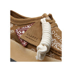 Clarks - Chaussures Wallabee Cup - Dark Olive Print - Homme