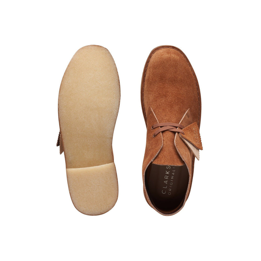 Clarks - Bottes Desert Boot - Ginger Hairy Sde - Homme