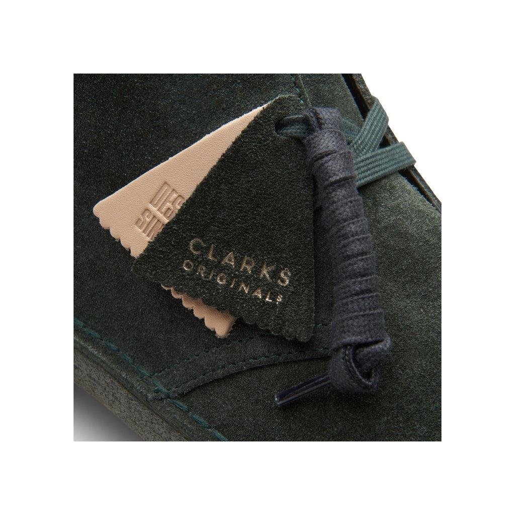 Clarks - Bottes Desert Boot - Drk Green Hairy - Homme
