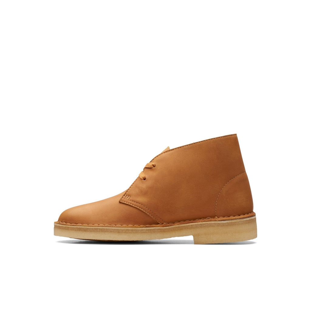 Clarks - Bottes Desert Boot - Tan Leather - Femme