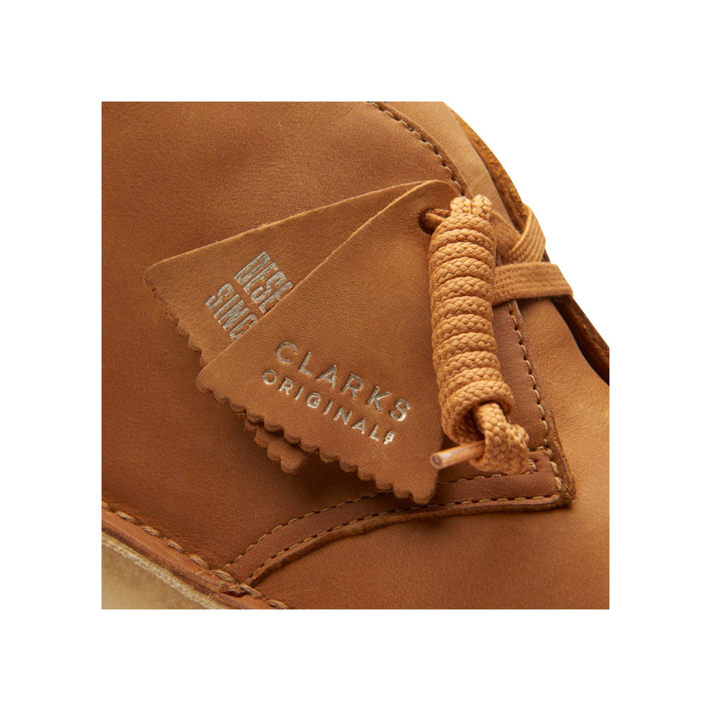 Clarks - Bottes Desert Boot - Tan Leather - Femme