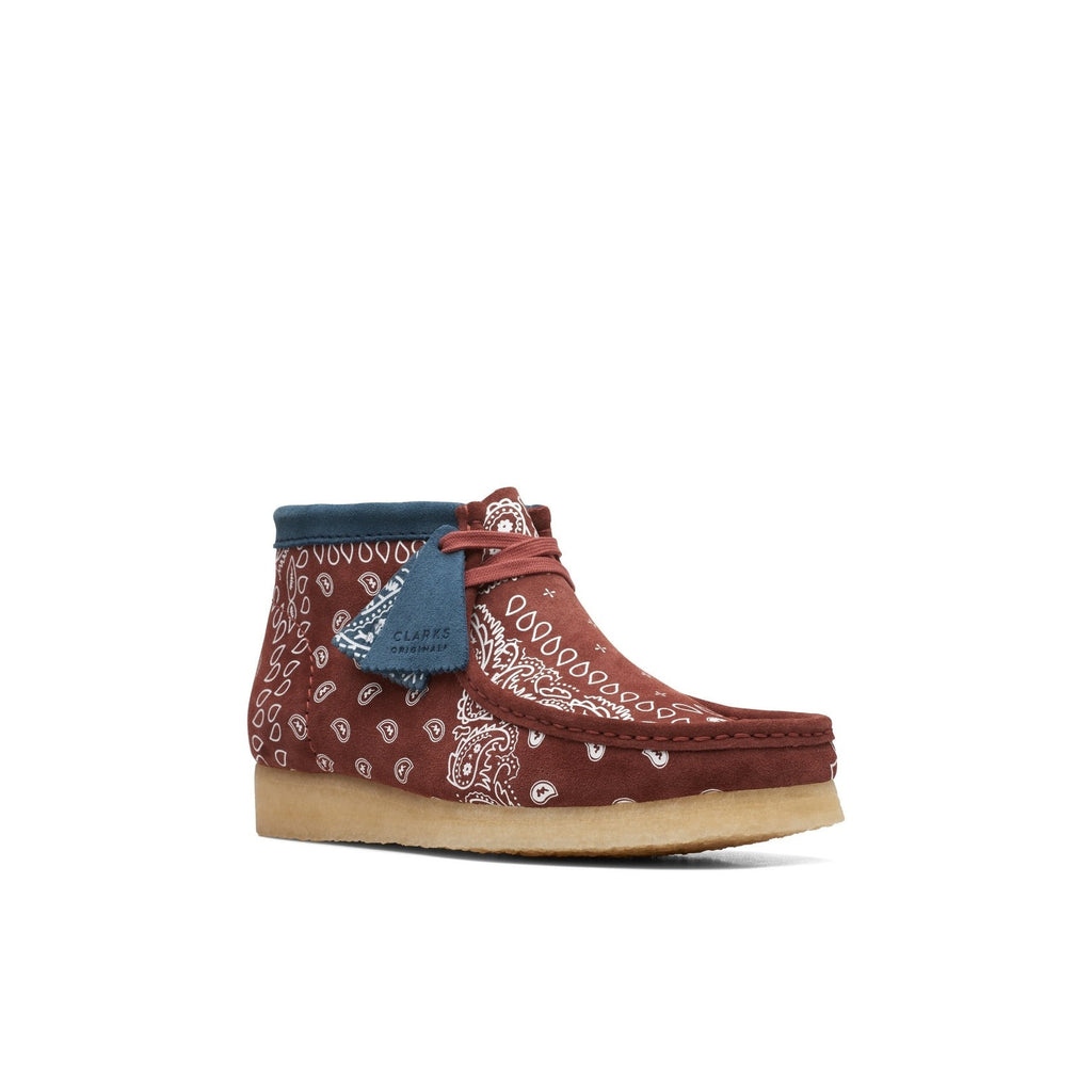 Clarks - Bottes Wallabee Boot - Brick Paisley - Homme