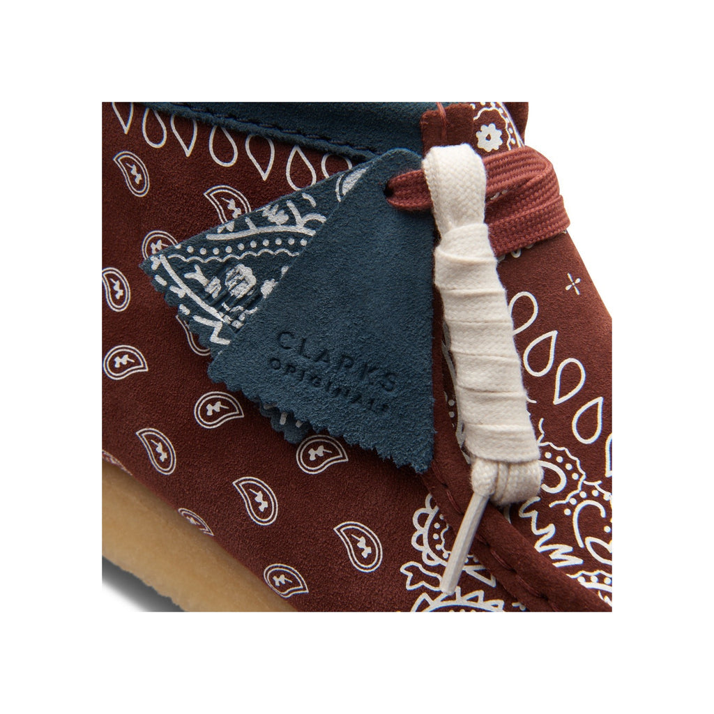 Clarks - Bottes Wallabee Boot - Brick Paisley - Homme