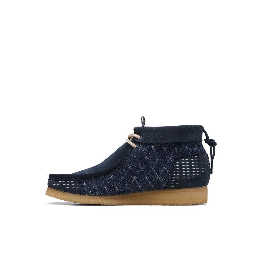 Clarks - Bottes Wallabee Boot - Navy Sashiko - Homme