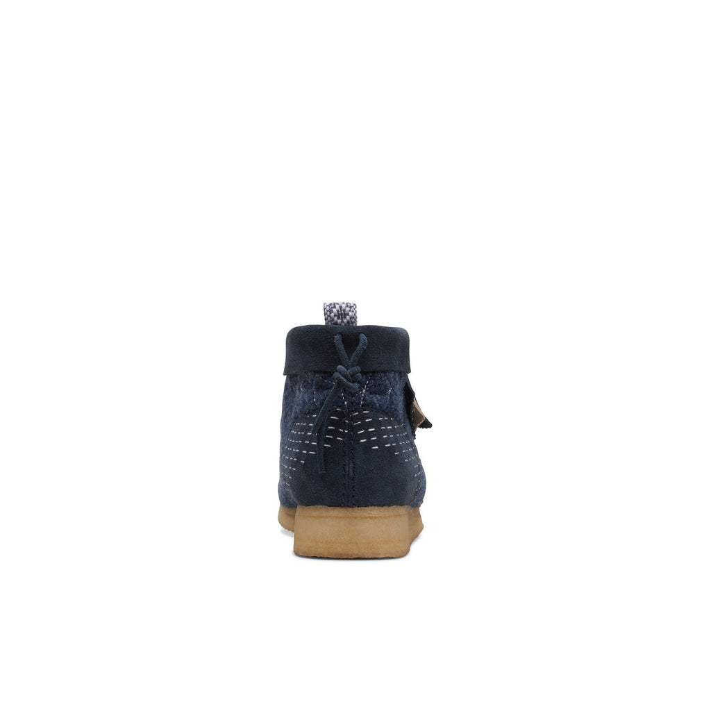 Clarks - Bottes Wallabee Boot - Navy Sashiko - Homme
