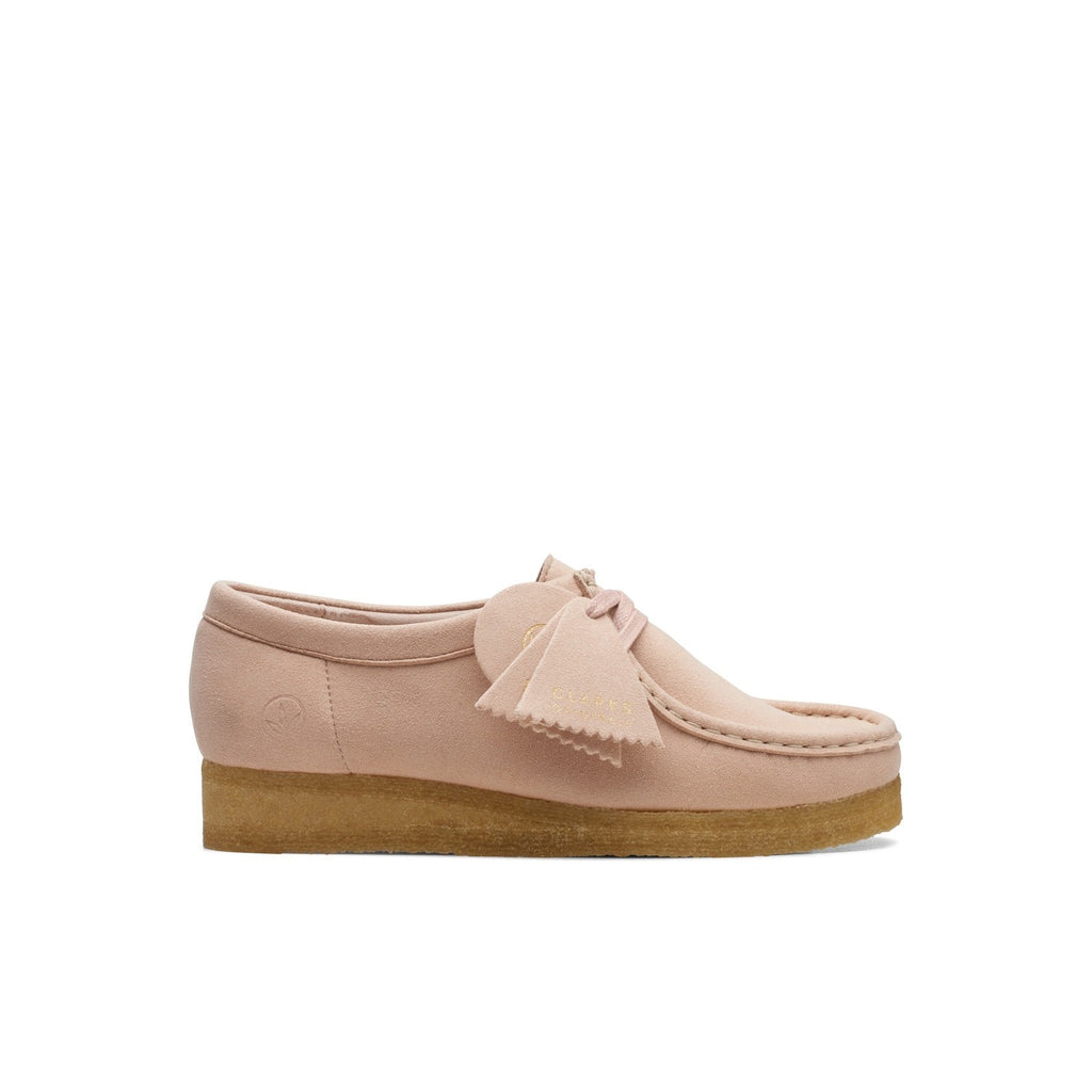 Clarks - Chaussures Wallabee - Blush Synthetic - Femme