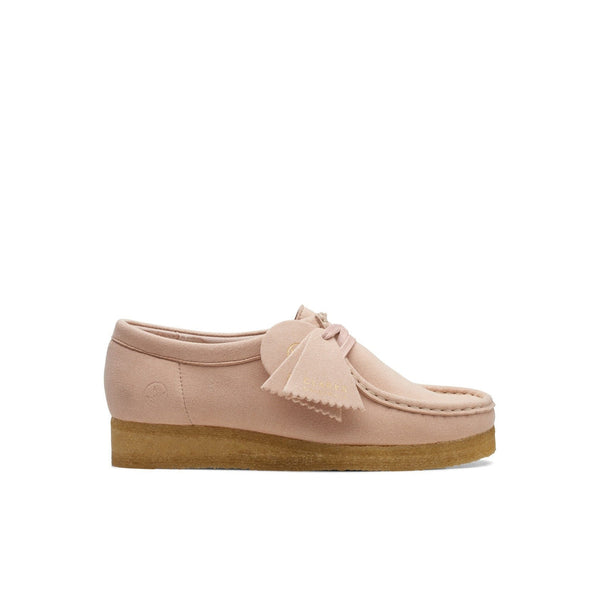 Clarks - Chaussures Wallabee - Blush Synthetic - Femme