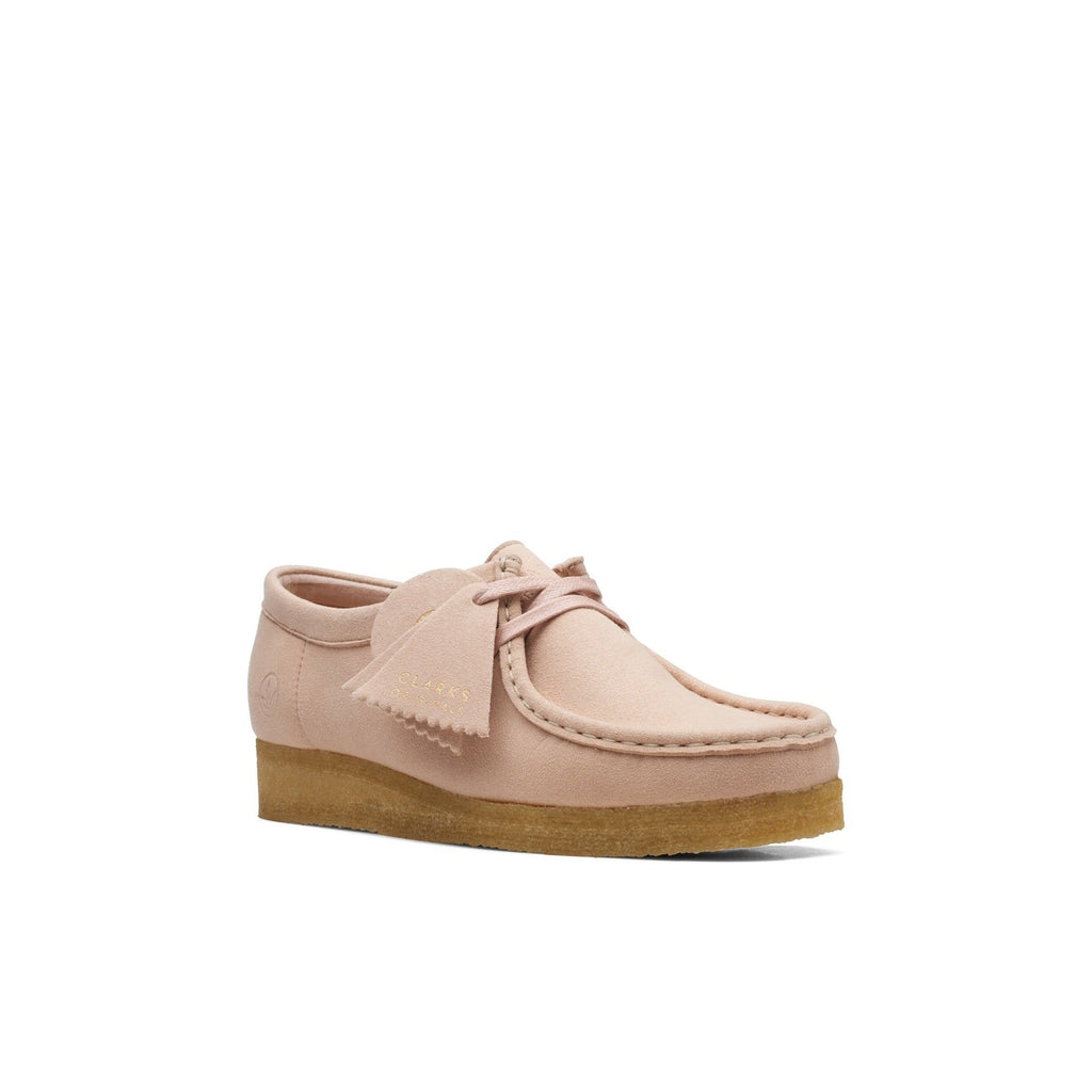 Clarks - Chaussures Wallabee - Blush Synthetic - Femme