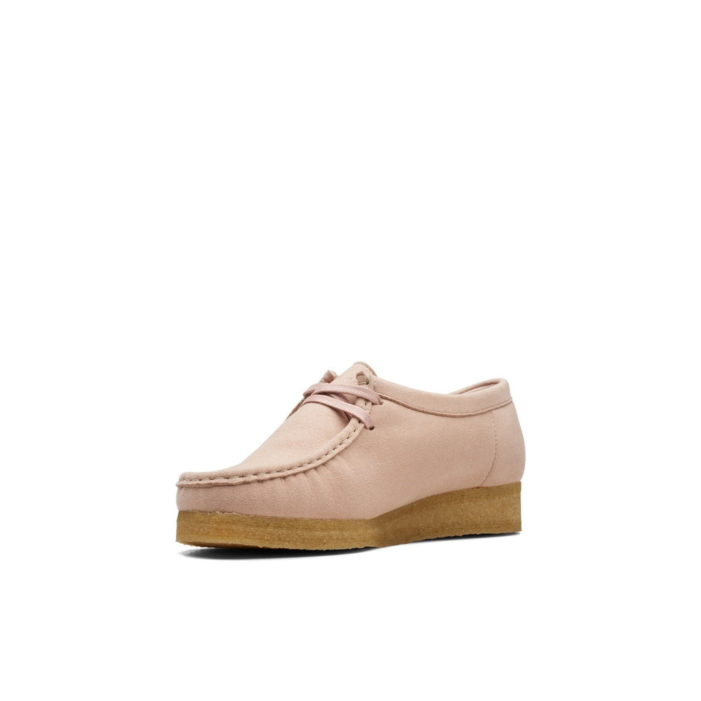 Clarks - Chaussures Wallabee - Blush Synthetic - Femme