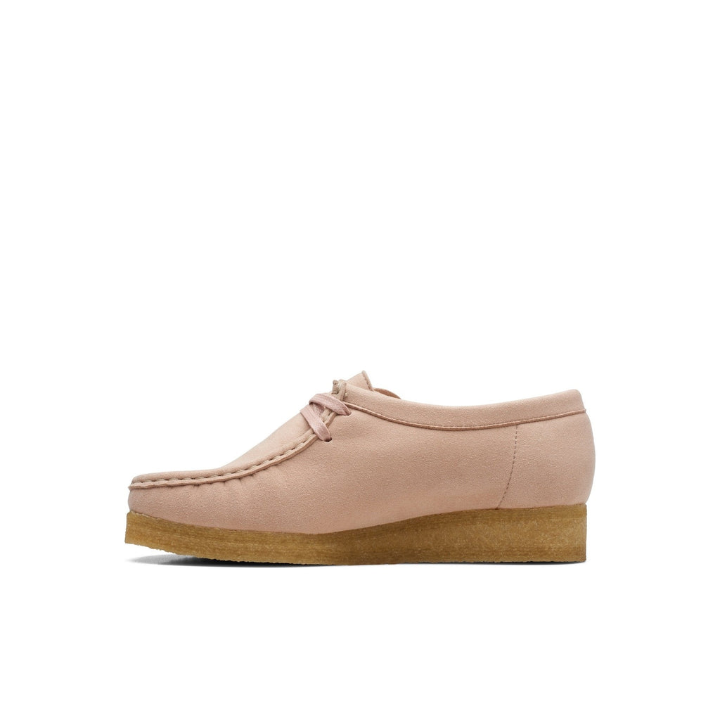 Clarks - Chaussures Wallabee - Blush Synthetic - Femme