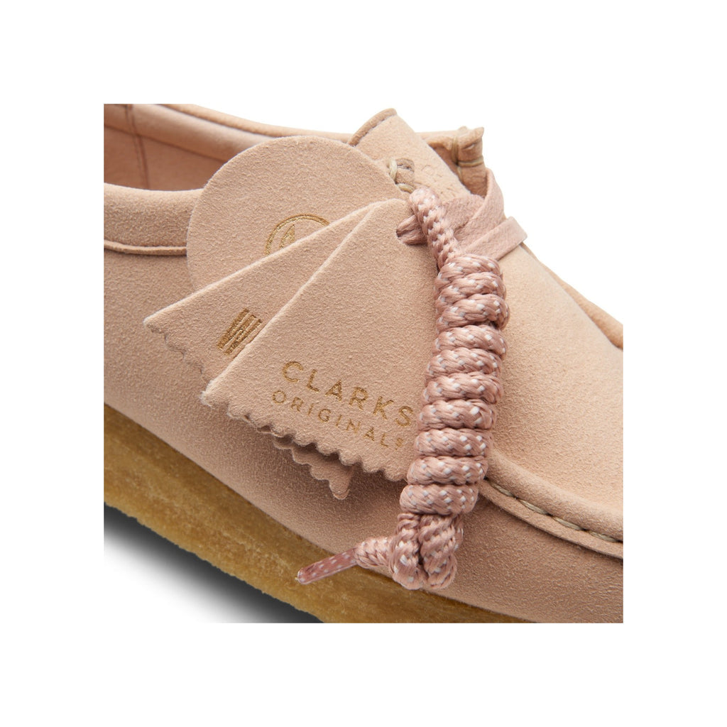 Clarks - Chaussures Wallabee - Blush Synthetic - Femme