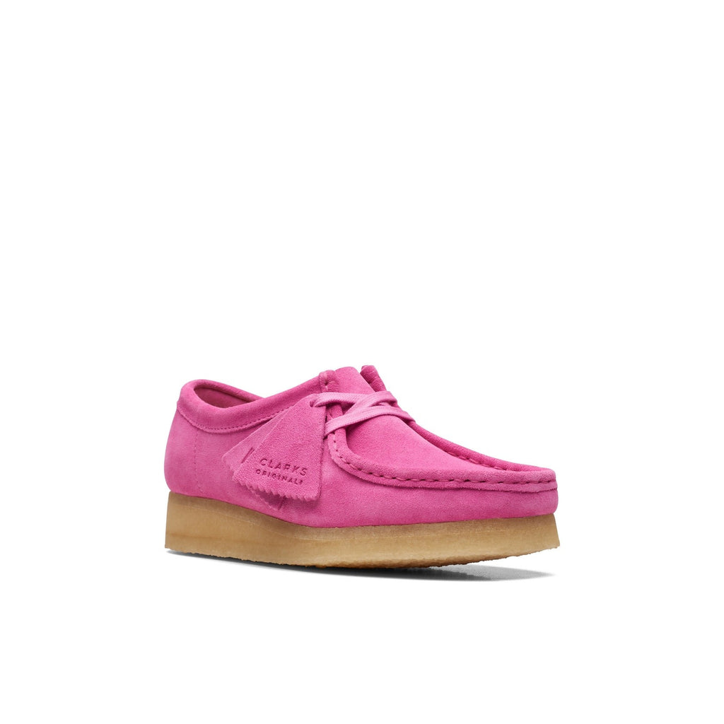 Clarks - Chaussures Wallabee - Pink Suede - Femme