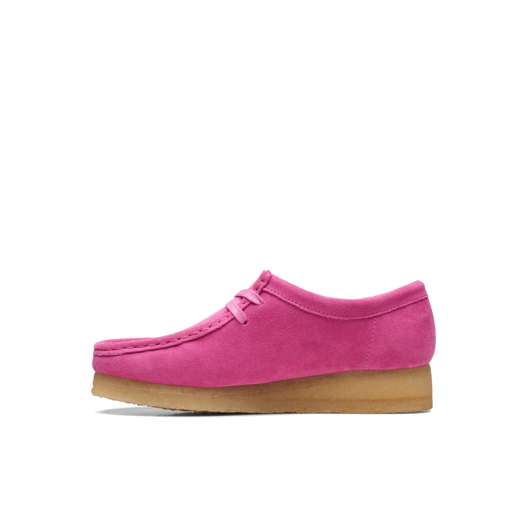 Clarks - Chaussures Wallabee - Pink Suede - Femme