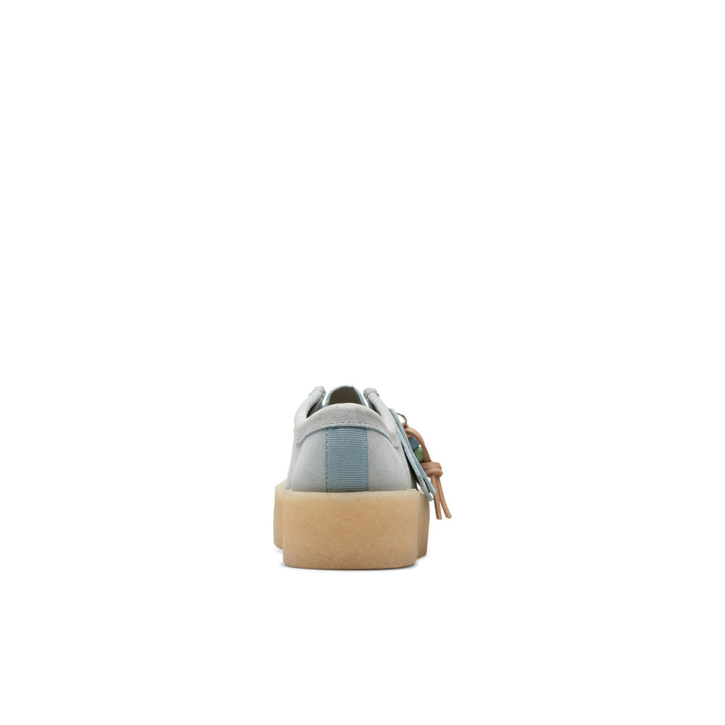 Clarks - Chaussures Wallabee Cup - Blue Suede - Femme